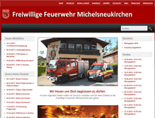 Tablet Screenshot of ffw-michelsneukirchen.de